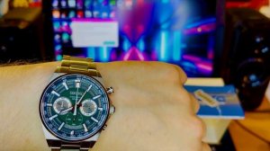 Seiko CS Sports SSB405 first look!!!Распаковка, первые впечатления!!!