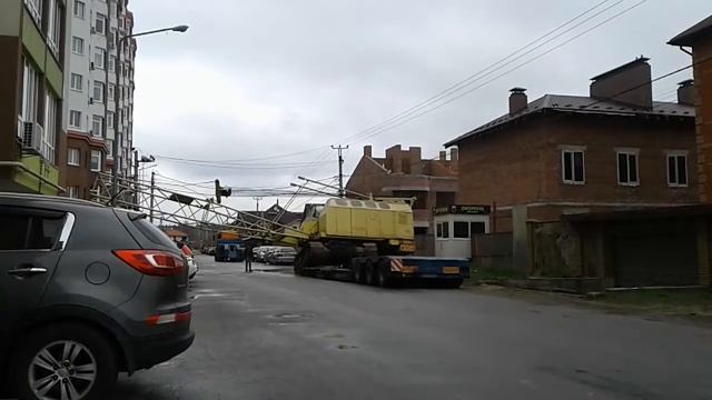 Транспортування крана МКГ-25 смотреть онлайн