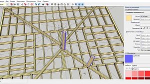 Проект каркасного дома на печи в SketchUp по СП 31-105-2002. Часть 2 - Вальмовая крыша