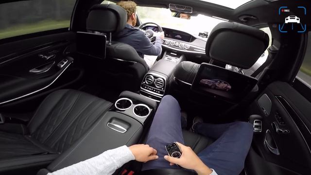 2018 MercedesAMG S63 PASSENGER POV on AUTOBAHN by AutoTopNL