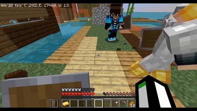 МАЙНКРАФТ, НО НА ОДНОМ БЛОКЕ В ОКЕАНЕ смотреть онлайн