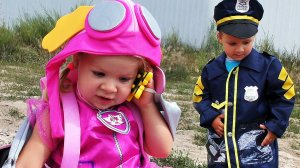 ✿ СКАЙ СПАСАЕТ КОТЕНКА Щенячий Патруль PAW Patrol Игрушки ЩЕНЯЧИЙ ПАТРУЛЬ На Машинах PAW Patrol Toys