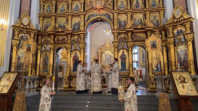 31.05.2020 Неделя 7-я по Пасхе. Прямая трансляция. Божественная Литургия.