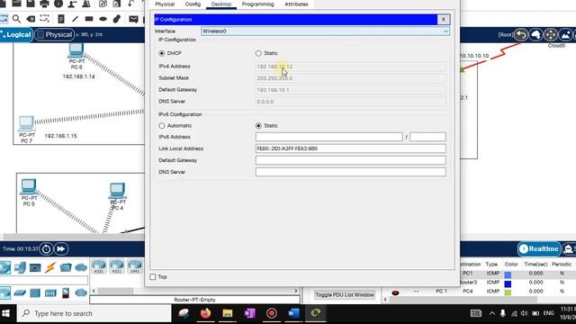 Cisco network configuration with VOIP support and Data support/Packet tracer Configuration/pkt trac