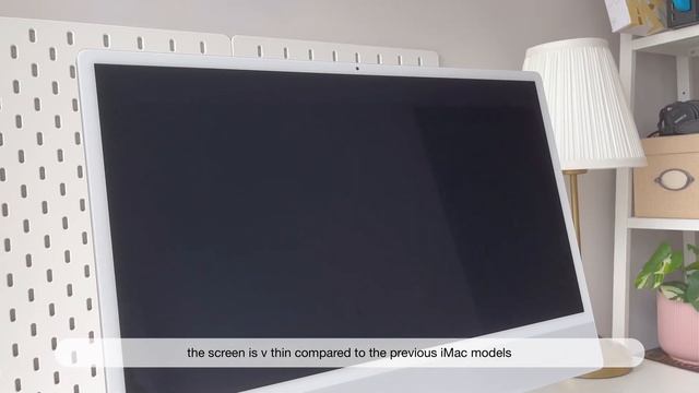 iMac M1 2021 silver unboxing + accessories | aesthetic unboxing and first impressions ?✨