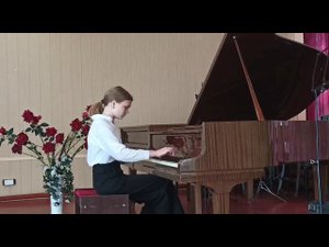 Горбовская Дарья. Йозеф Гайдн Соната для фортепиано ре мажор Hob XVI:33 (1 часть)