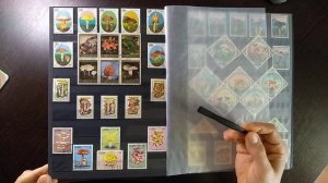 Почтовые марки Флора