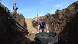 Колодец для врезки в центральное водоснабжение