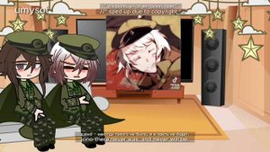 || Jono and  Tetchō reaсtion to tik tok ||реакция Дзёно и Тэтте на тт || rus / ang || BSD || ч.о. |