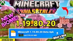 Minecraft new biome APK 1.19.80.20 MEDIAFIRE