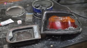 Тюнинг фонарей при помощи эпоксидной смолы