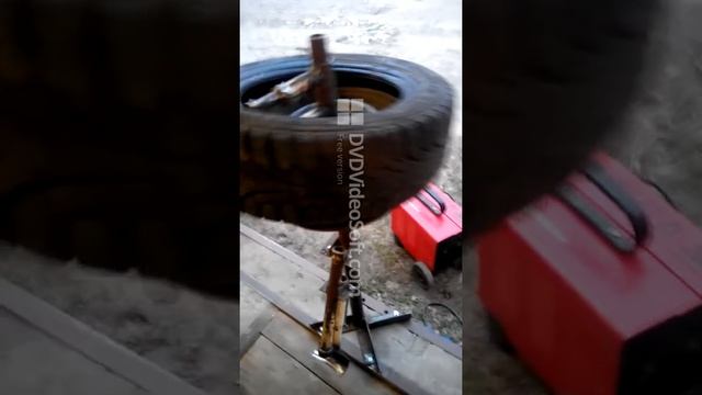 Гаражный шиномонтаж своими руками смотреть онлайн