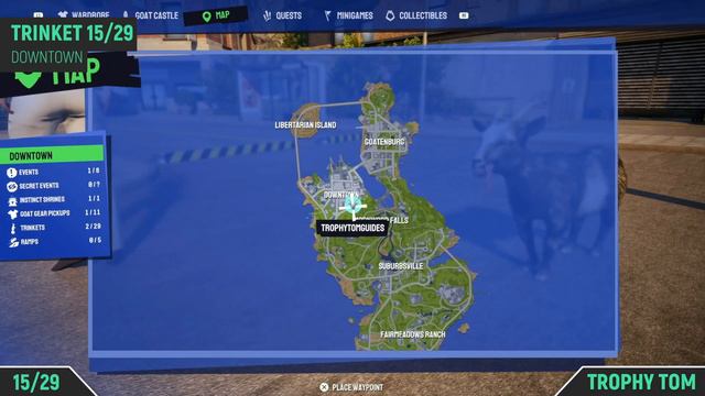 Goat Simulator 3 - All 29 Trinkets - Downtown смотреть онлайн