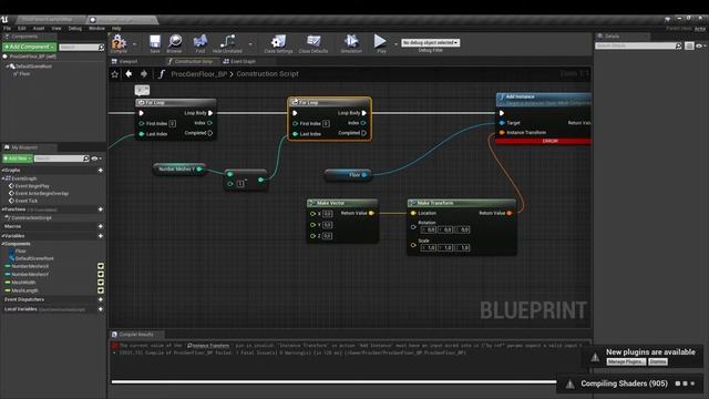Unreal Engine 4 - Процедурная генерация поверхности смотреть онлайн