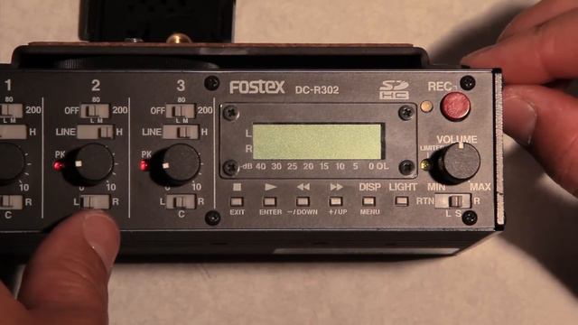 Fostex DC-R302 3 Channel Mixer and Recorder DSLR Portable Field Recording смотреть онлайн