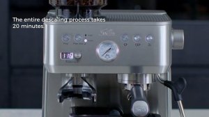 How to descale the espresso machine