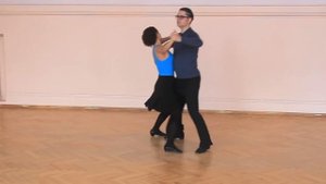 How to dance Waltz Turning Lock to Pivot