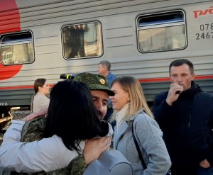 проводы мобилизованных