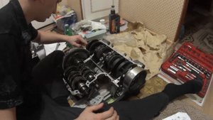 Как правильно нанести герметик на картер кавасаки zzr600-1