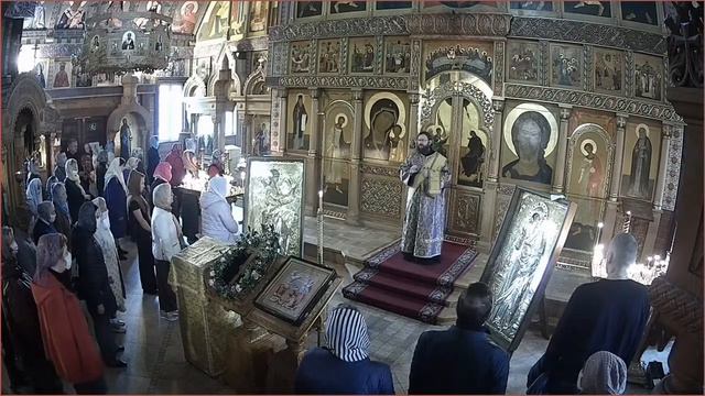 Служба 4 октября. Божественная Литургия. смотреть онлайн