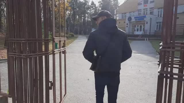 Гуляем по территорий санатория  им. ВЦСПС Нижегородская область.