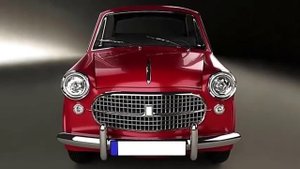 1957 Fiat 1200 Granluce in 3d photo gallery