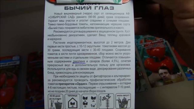 Обзор семян Томатов сезона 2020 года!  Томатные деревья!