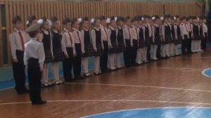 марширование в школе, 2 класс