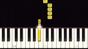 Coffin Dance Meme song - EASY SLOW Piano tutorial