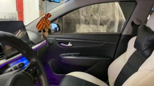 #KIA Rio с автоматической тонировкой