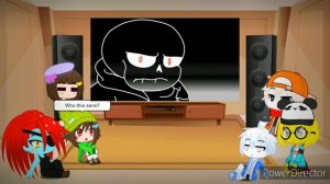 Undertale react to Dust sans vs Time Paradox