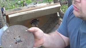 ГАЗОНО КОСИЛКА СВОИМИ РУКАМИ ИЗ МУСОРА