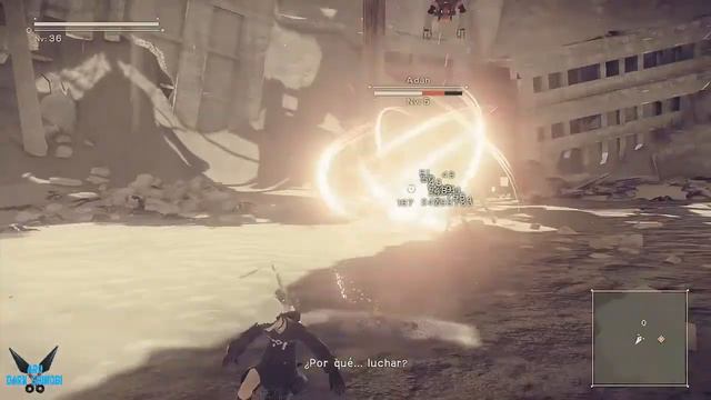 Nier Automata Nacimiento de Adan y Eva NIER9SPS4 49