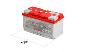 Аккумулятор Gladiator Energy 95. Обратной полярности. Самый краткий обзор.