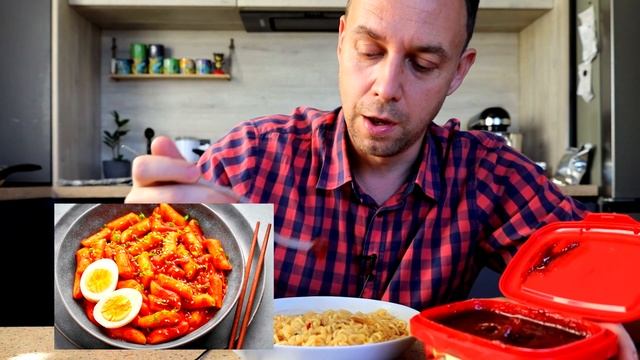 ОСТРАЯ ЕДА из КОРЕИ 🔥 РАМЕН КОЧУДЯН КИМЧИ ТОПСИ МИЛКИС – смотреть ...