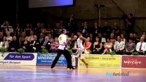 Nino Langella - Kristina Moshenskaya, GOC Stuttgart 2012, WDSF Grand Slam latin, final - samba