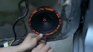 Замена штатных динамиков в Mitsubishi Lancer 9 на Dl audio barracuda 165