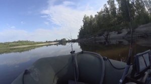 Первое видео с рыбалкой!Рыбалка в Тюмени.