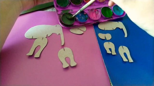 ЧТО МОЖНО СДЕЛАТЬ ИЗ КАРТОНА???ДЕЛАЕМ СЛОНОВ???детские поделки, легко и быстро. смотреть онлайн