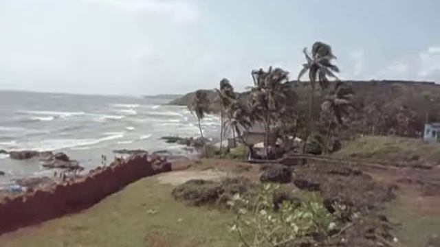Vagator Beach At Bardez Taluka, Goa Tourism Video смотреть онлайн