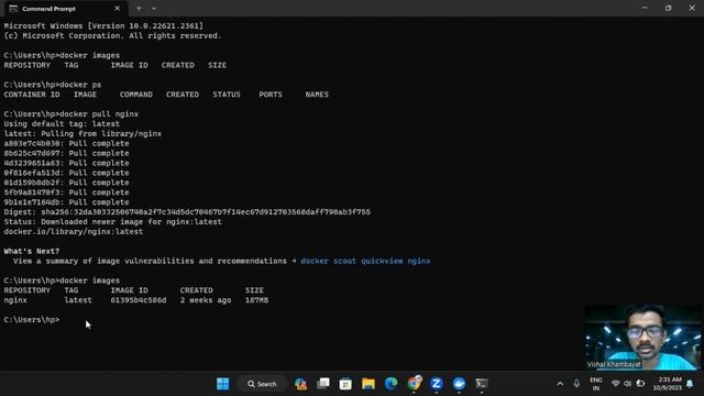 21410035 || Docker Tutorial || Vishal Khambayat смотреть онлайн