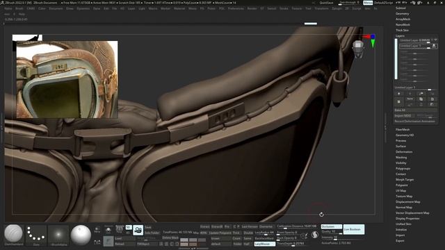 3D Modeling A Pilot Helmet  - Part 11 смотреть онлайн