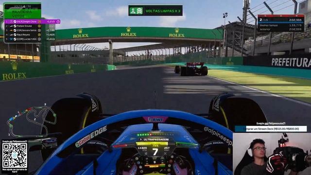 F1 23 - EXTENDENDO A LIDERANÇA DO CAMPEONATO! - Club Racing Latam - Brasil #03 смотреть онлайн