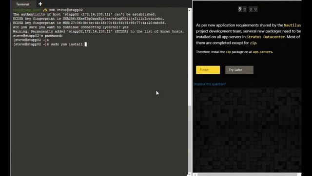 Install a package KodeKloud Engineer Task Success смотреть онлайн