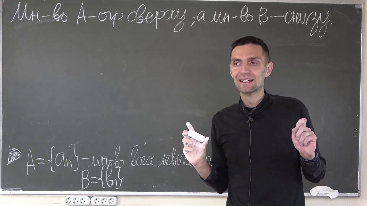 Никитин А.А. | Лекция 4 по математическому анализу I | ВМК МГУ. смотреть онлайн