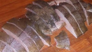 Камбала жареная