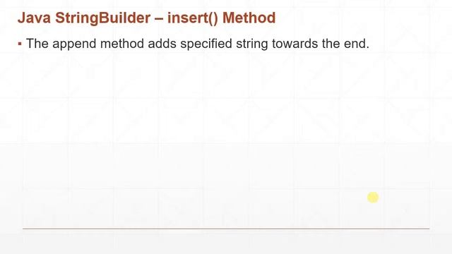 Java StringBuilder Explained with Example | Java Tutorial Part 1 #06 смотреть онлайн