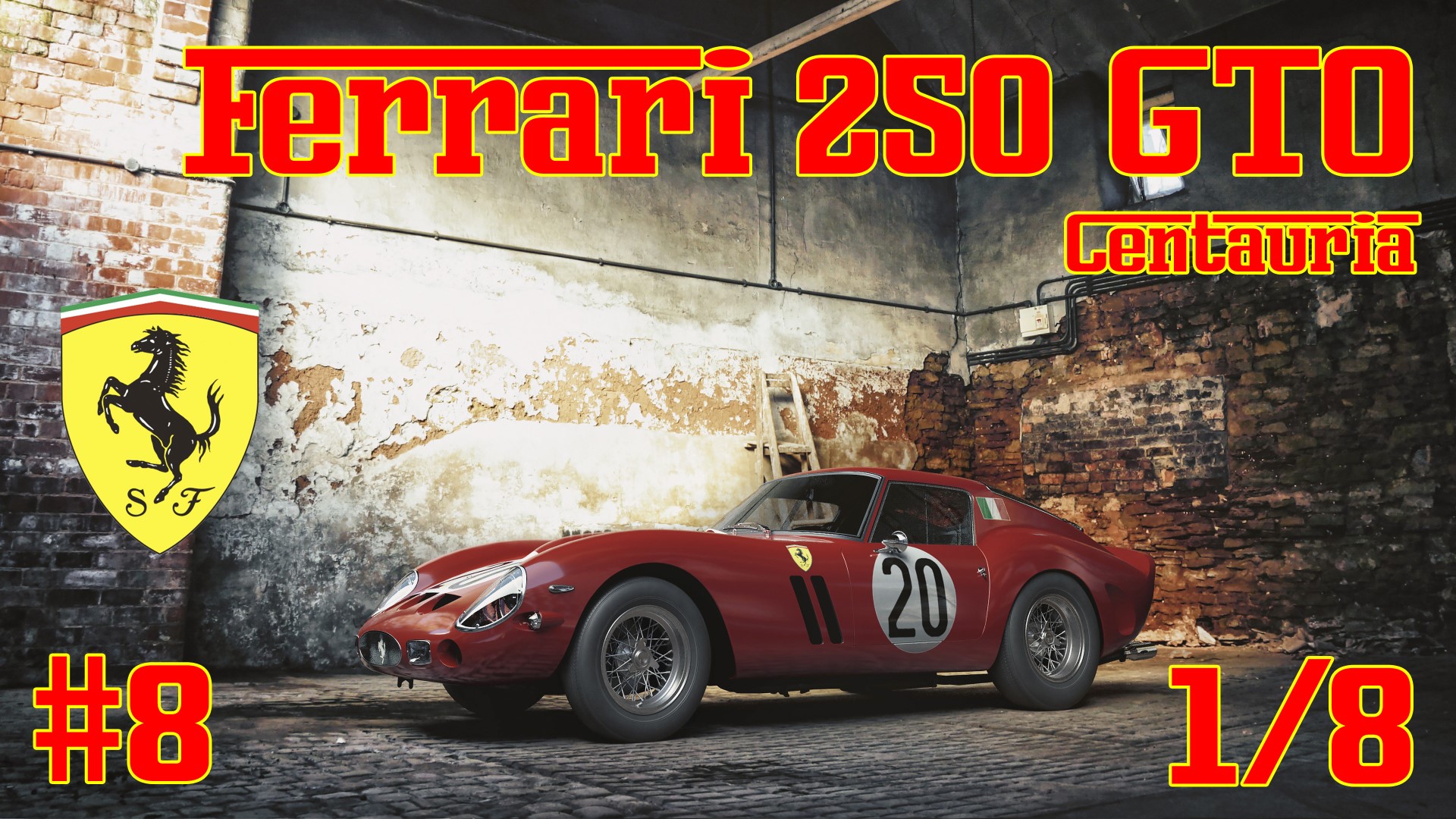 Сборка Ferrari 250 GTO - Part 8 | Centauria | 1/8