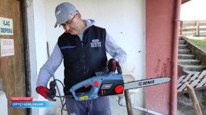 SENİX Elektrikli Testere. Kolay Kurulum ve Ağaç Kesim Performansı ( Senix CSE22-M1-EU )