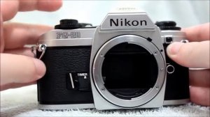 Nikon FG20 - Operating